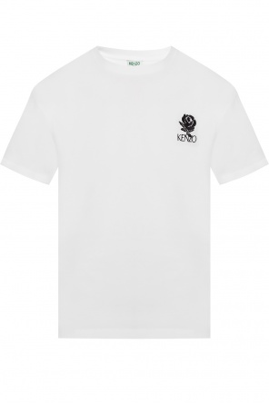 T-shirt z wyszytym wzorem z logo, zdjęcie 1 T-shirt z wyszytym wzorem z logo od Kenzo